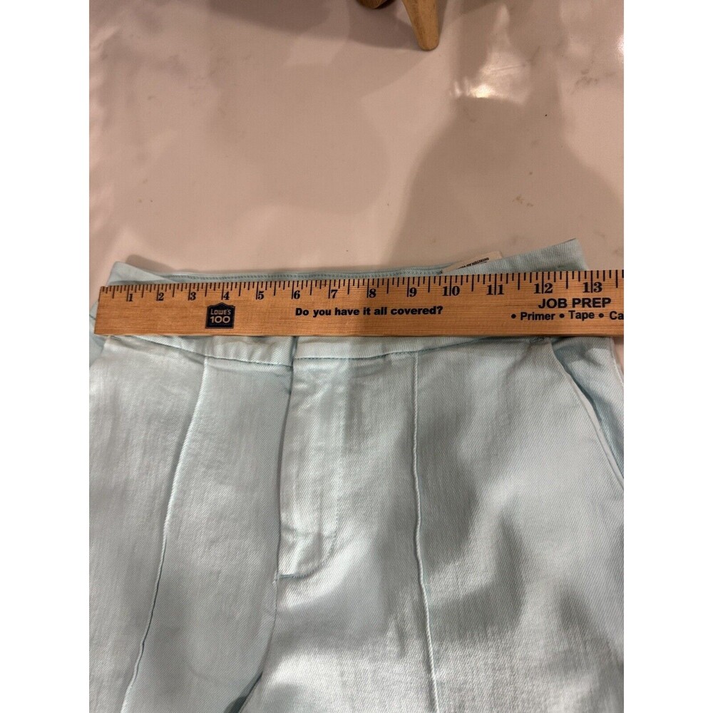 Alice + Olivia Womens Sz 28 x 32 Beautiful High Rise Seamed Bell denim Jeans - Picture 5 of 15